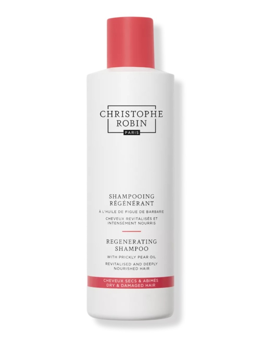 Christophe Robin Regenerating Shampoo with Prickly Pear Oil 250ml BRAND NEW